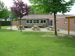 tuin bij accommodatie